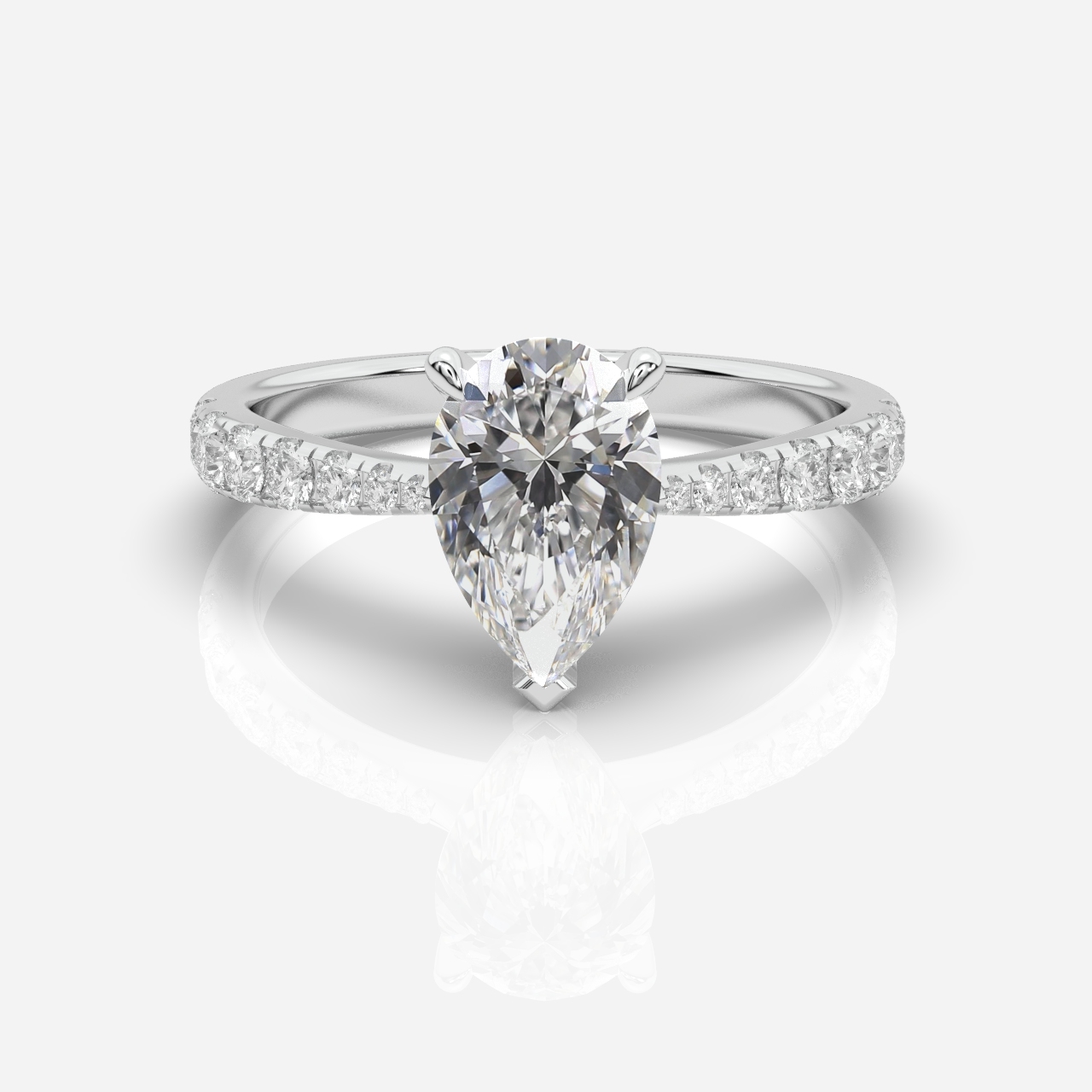 Ava Diamond Band Pear